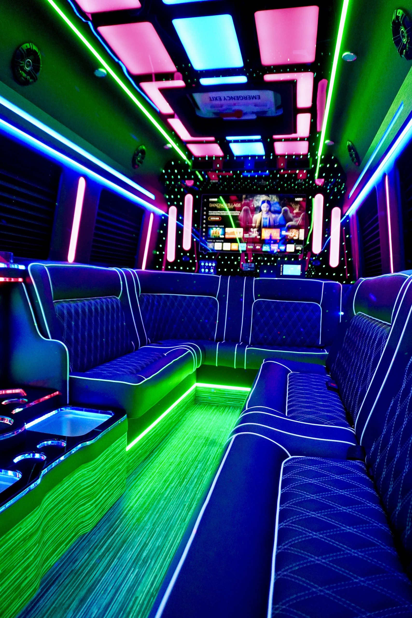 NEW! 10-12 Passenger Luxury Sprinter Limo SP7 - Limo Service